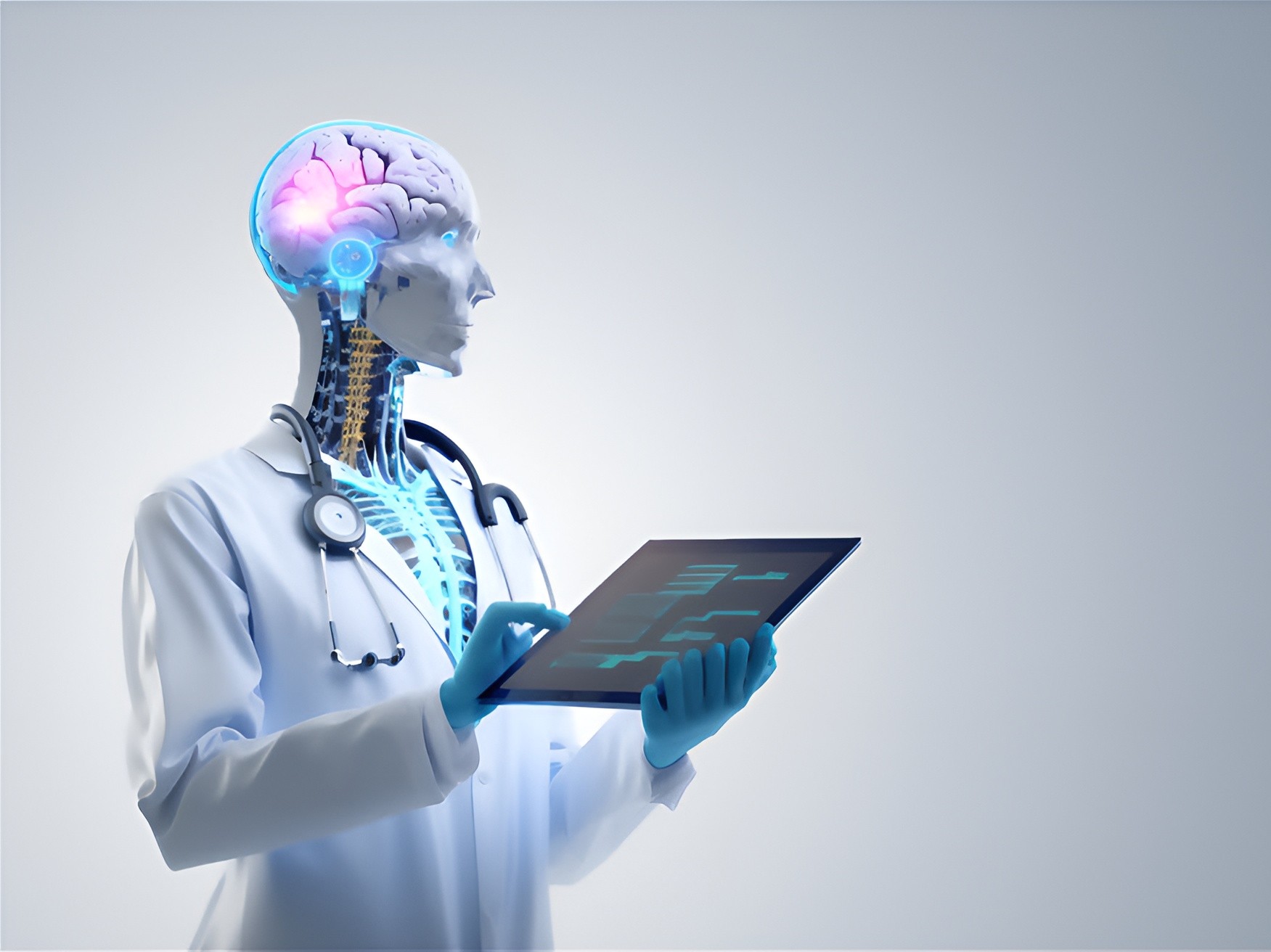 AI Doctor Illustration